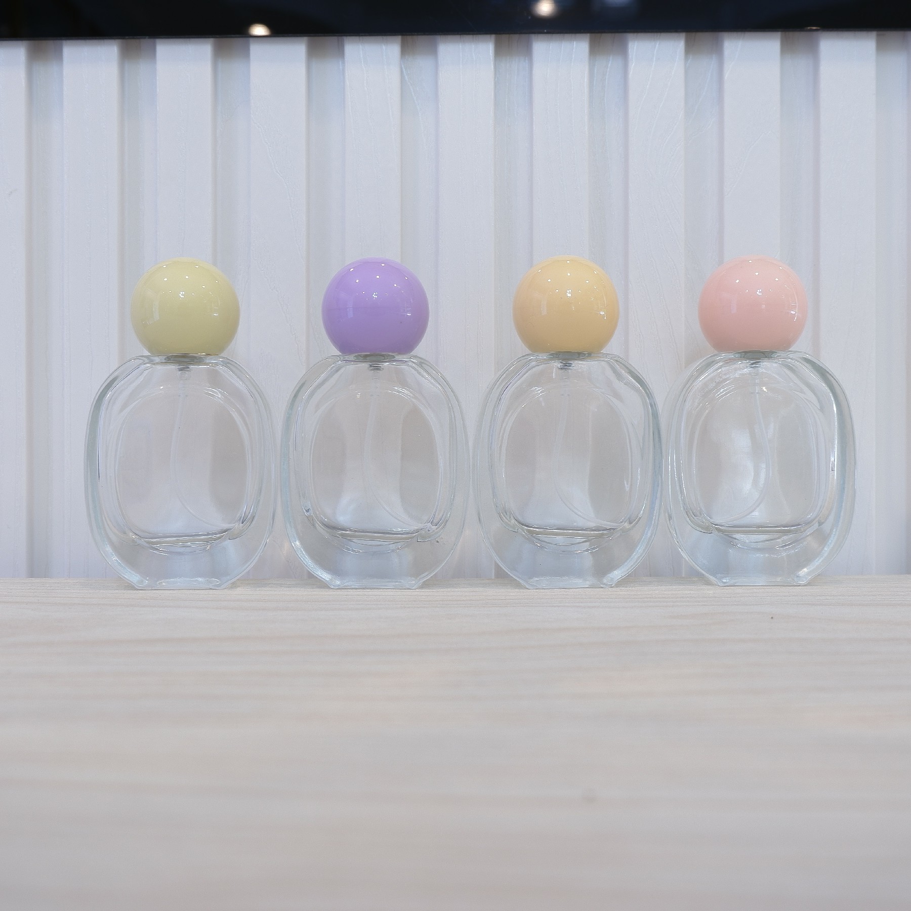 ขวดดิฟทิค หัวกลม ฝาสีพาสเทล 25ml.